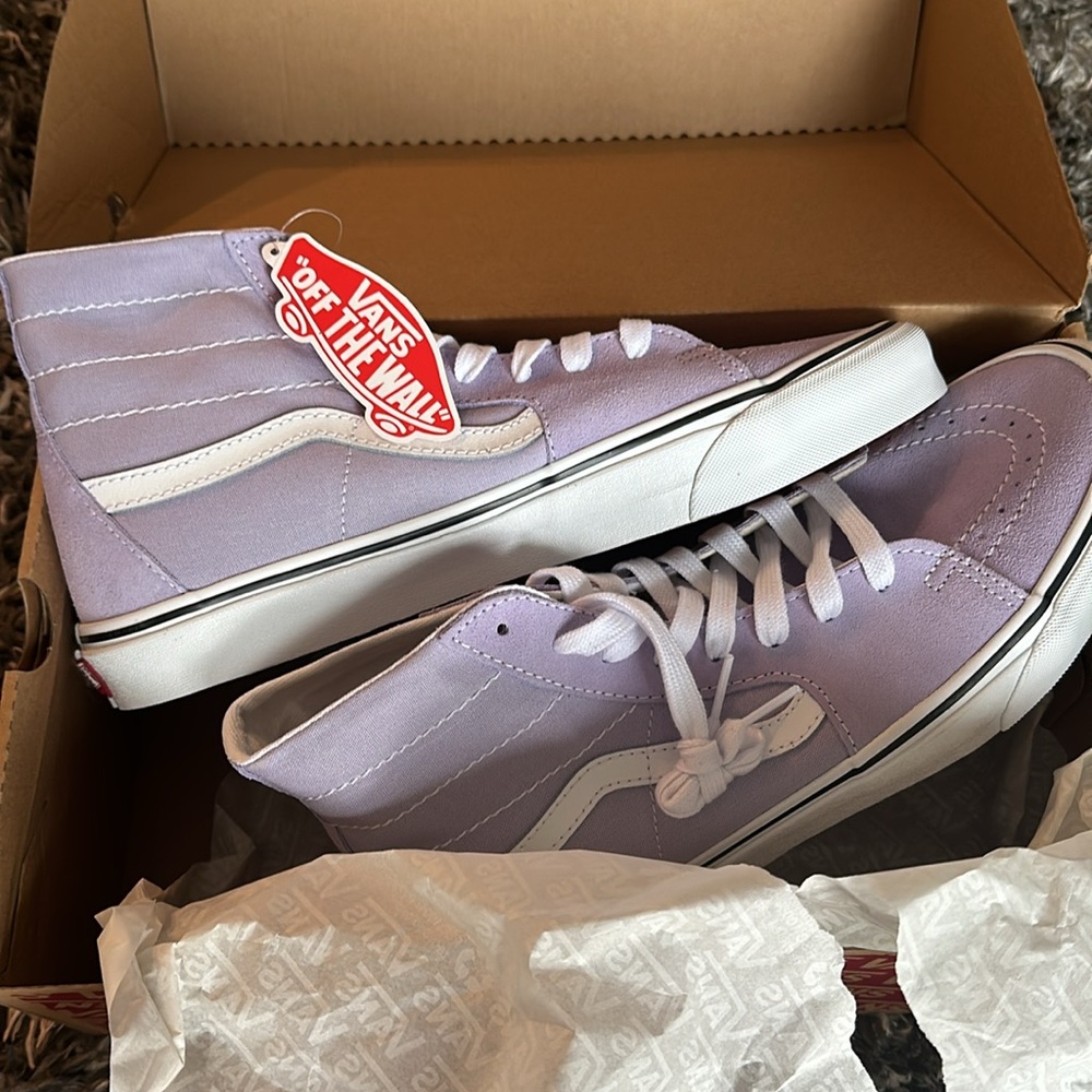 Unworn and in Box Purple Vans 🟣